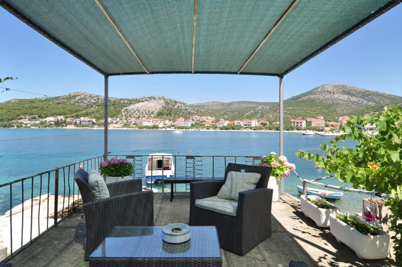 Apartment On The Beach, Zoranka Seget Vranjica Exteriér fotografie